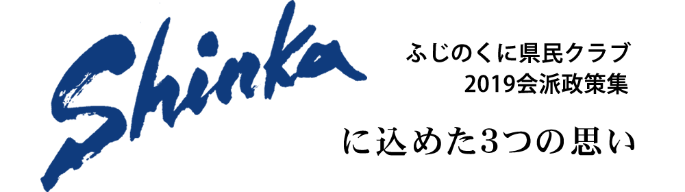 2019政策集「Shinka」